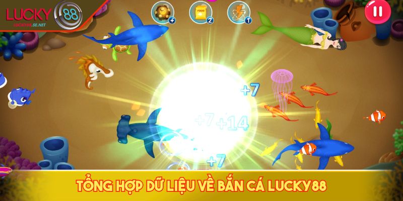 Tổng hợp dữ liệu về bắn cá LUCKY88